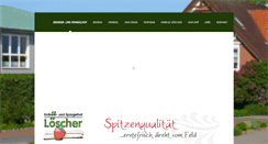 Desktop Screenshot of erdbeer-spargelhof-loescher.de